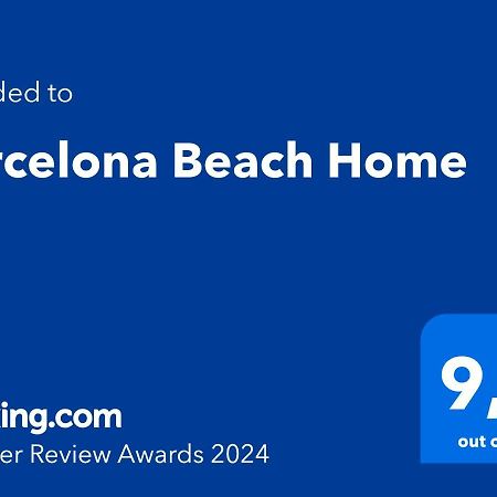 Barcelona Beach Home Exterior foto